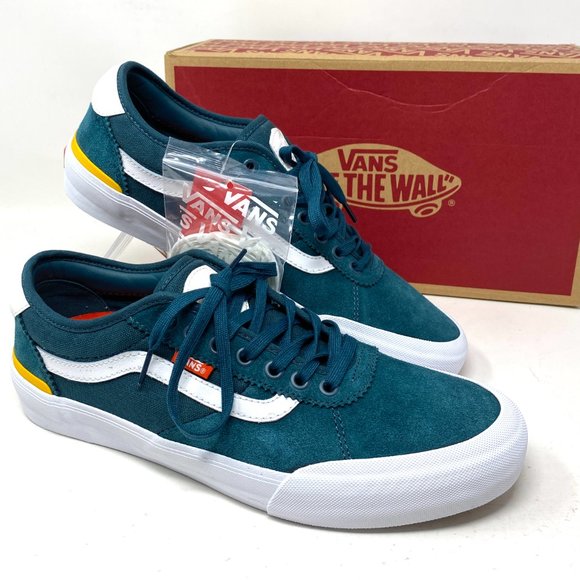 VANS Chima Pro 2 Prime Atlantic Blue Suede Men’s - Picture 9 of 10